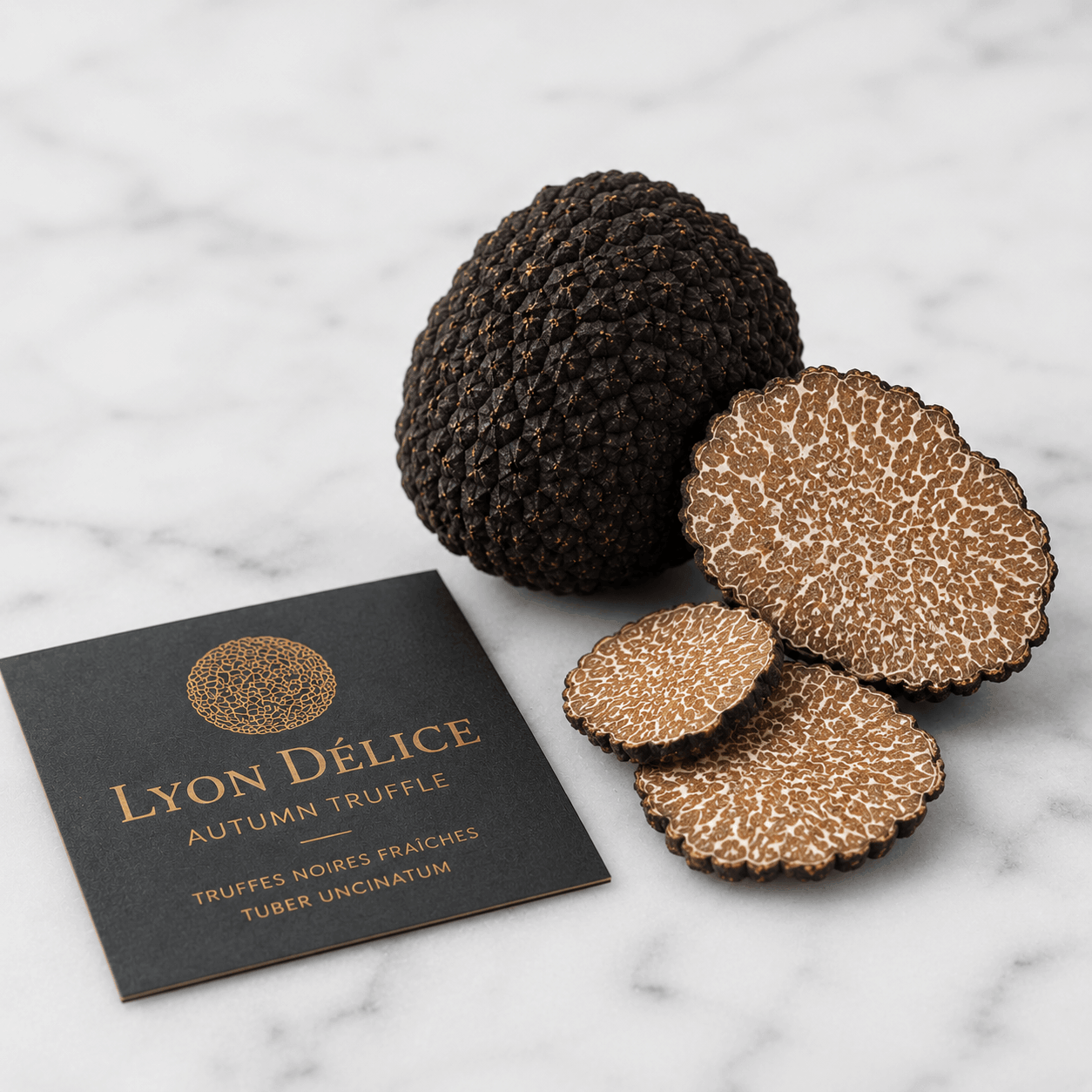 Tuber uncinatum autumn truffle France earthy nutty aroma - Lyon Délice Korea 리옹 델리스